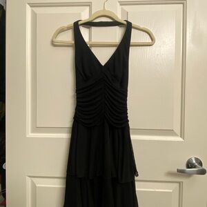 Vintage Black Halter Dress